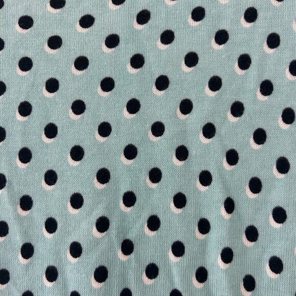 Talbots Polka Dot Button Down Cardigan Sz Large Petite - Picture 6 of 8